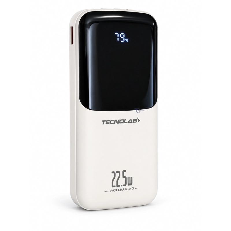 POWER BANK TECNOLAB TL780W 15.000 MAH 22,5 W BLANCO - 1