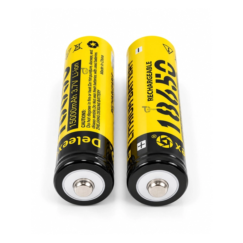 PACK 2 BATERIAS DELEEX 18650 3,7V PUNTA M2 - 4