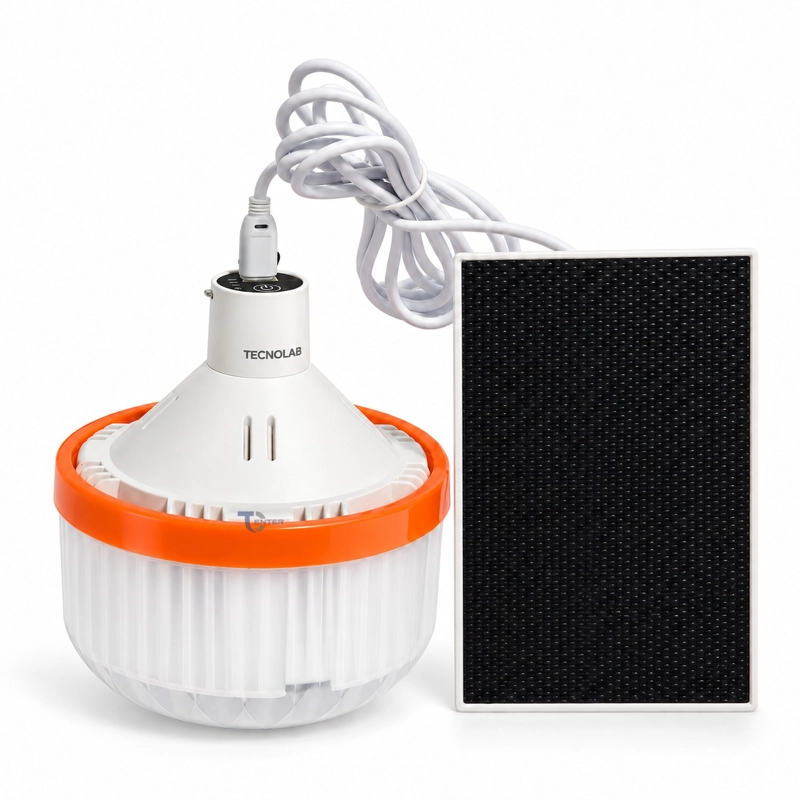 LAMPARA LED SOLAR 80W USB-C TECNOLAB TL871 - 2