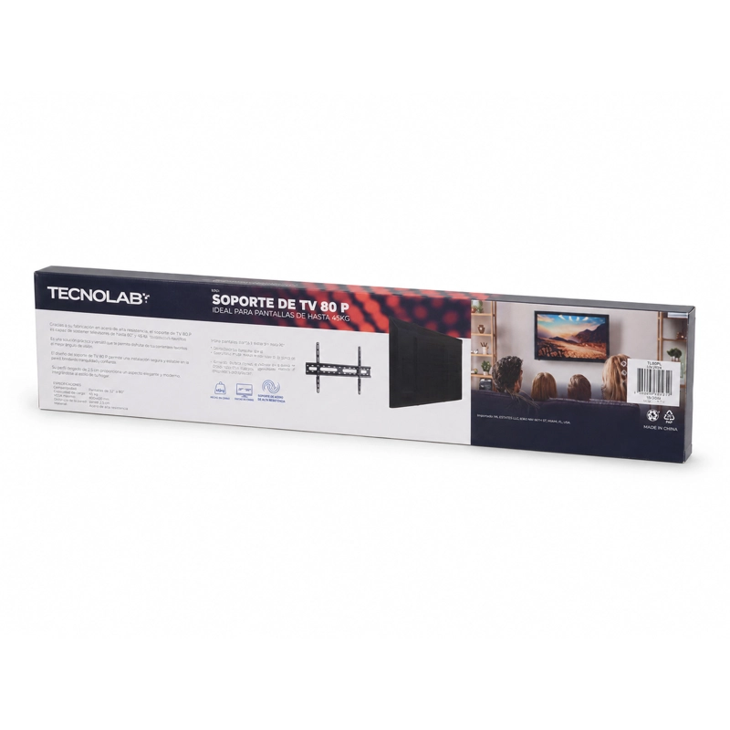 SOPORTE TV FIJO 37-80″ 45 KG TECNOLAB TL502 - 3