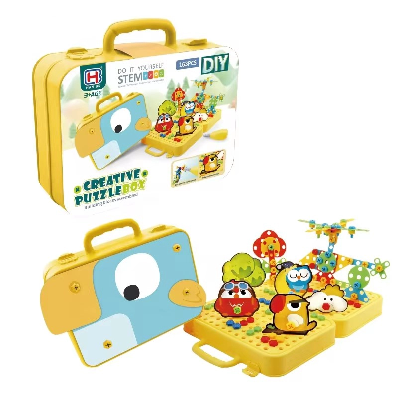 CAJA CREATIVA PUZZLE 163 PIEZAS - 1