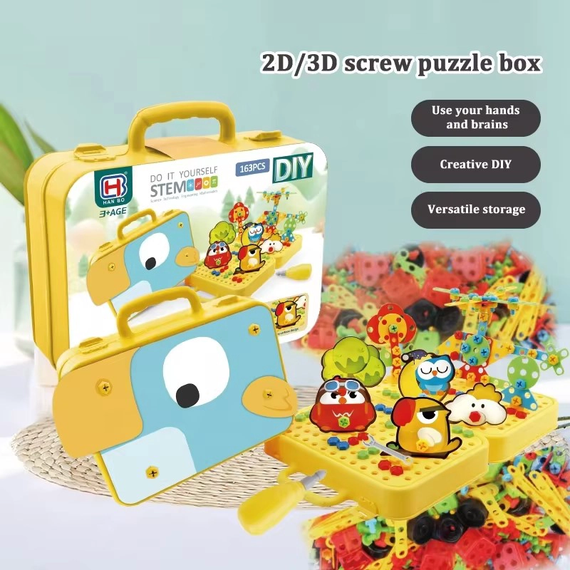 CAJA CREATIVA PUZZLE 163 PIEZAS - 2