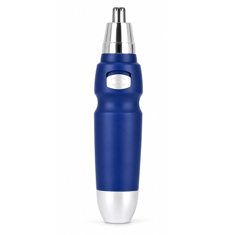 MAQUINA DEPILADORA NASAL CORTADORA DE PELOS NARIZ OREJAS AZUL - 2