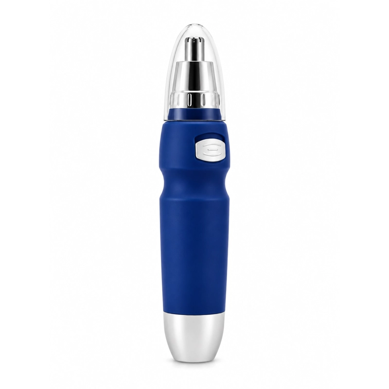 MAQUINA DEPILADORA NASAL CORTADORA DE PELOS NARIZ OREJAS AZUL - 3