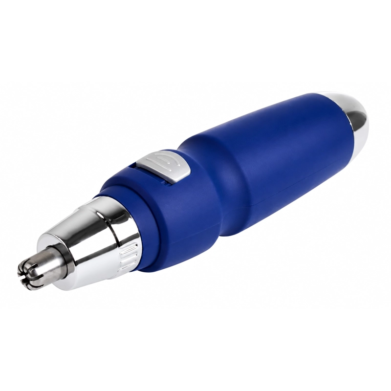 MAQUINA DEPILADORA NASAL CORTADORA DE PELOS NARIZ OREJAS AZUL - 4