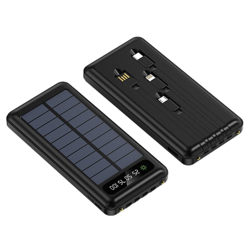 BATERIA PORTATIL SOLAR POWER BANK 10.000 MHA TECNOLAB TL570BK - 2