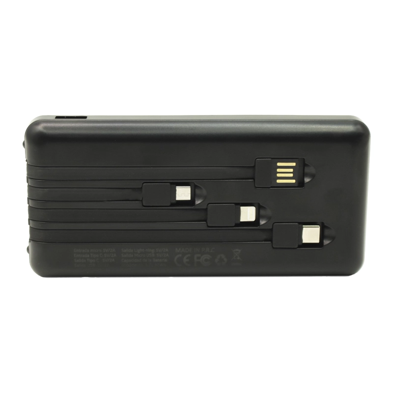 BATERIA PORTATIL SOLAR POWER BANK 10.000 MHA TECNOLAB TL570BK - 4