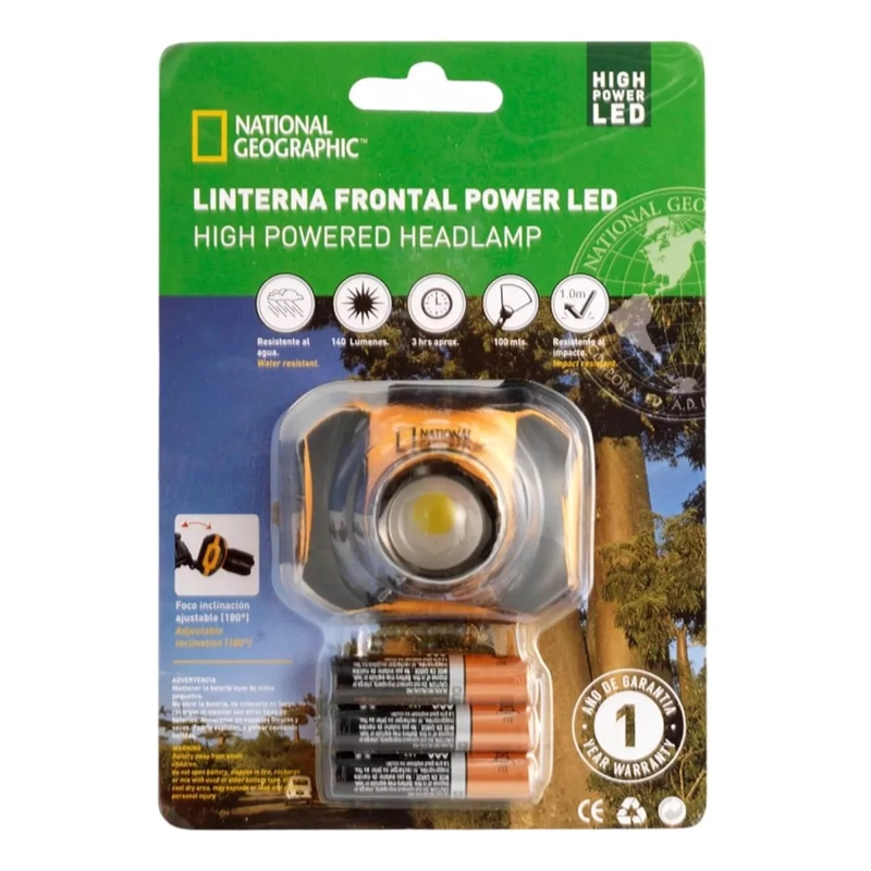 LINTERNA CINTILLO LED 130 LM POWER LED NATIONAL GEOGRAPHIC LNG6542 - 3