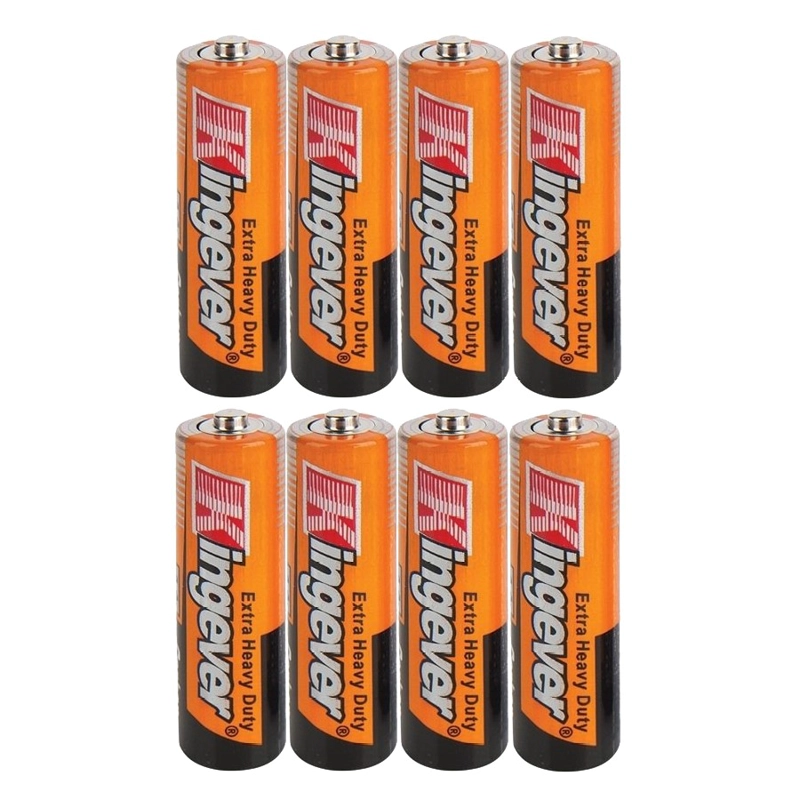 PACK 8 PILAS KINGEVER AA CARBON BATTERY R6 - 3