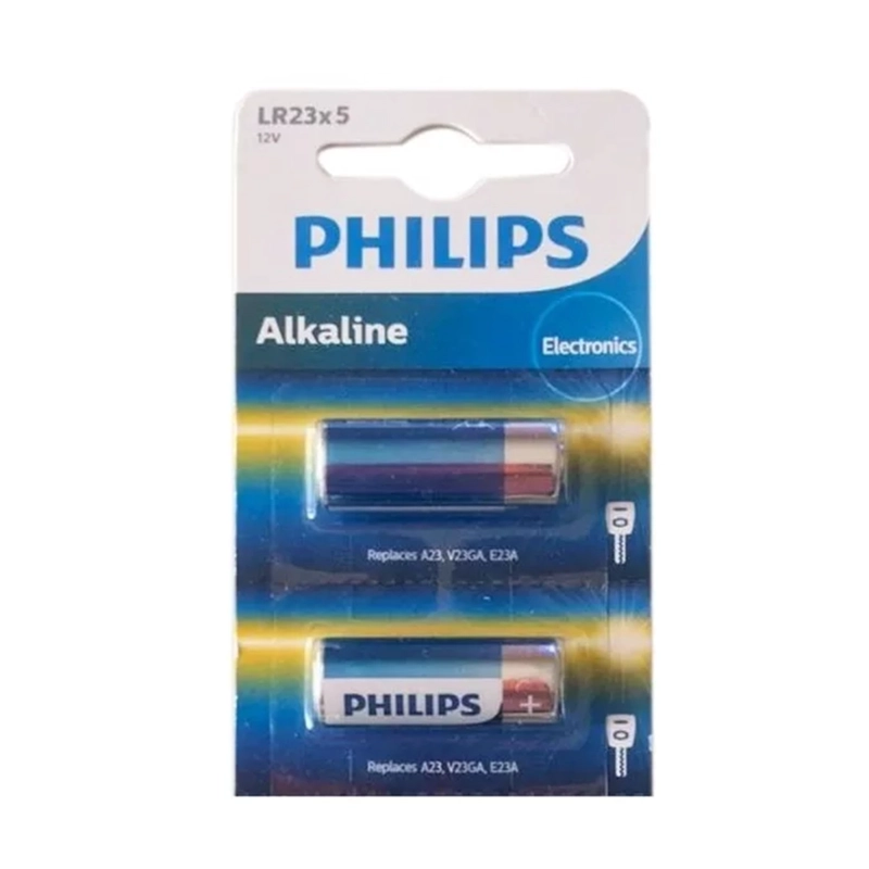 PACK 5 PILAS PHILIPS 23A LR23 ALCALINA BLISTER - 3