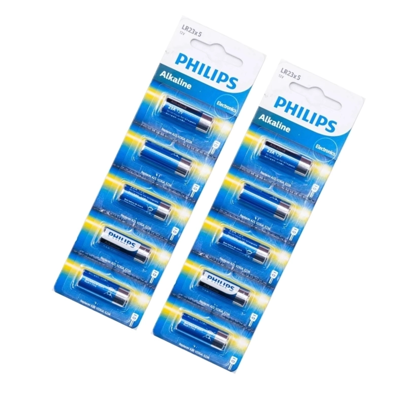 PACK 5 PILAS PHILIPS 23A LR23 ALCALINA BLISTER - 4