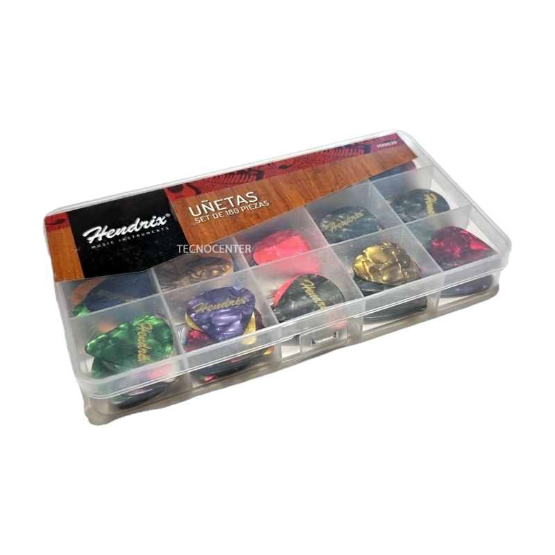 PACK 180 UÑETAS PARA GUITARRA HENDRIX - 1