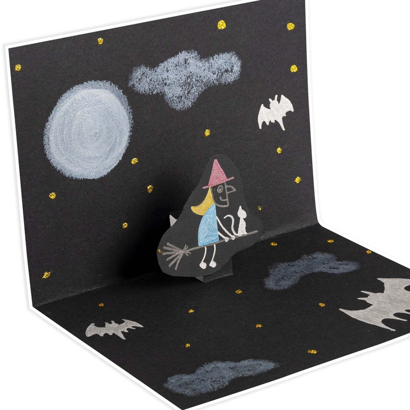 SET CREATIVO CARIOCA METALLIC CREATOR · TARJETAS POP UP 6+ - 2
