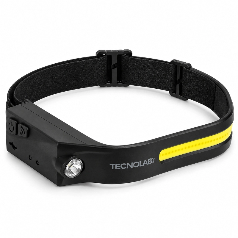 LINTERNA CINTILLO LED RECARGABLE SENSOR TECNOLAB TL546 - 1