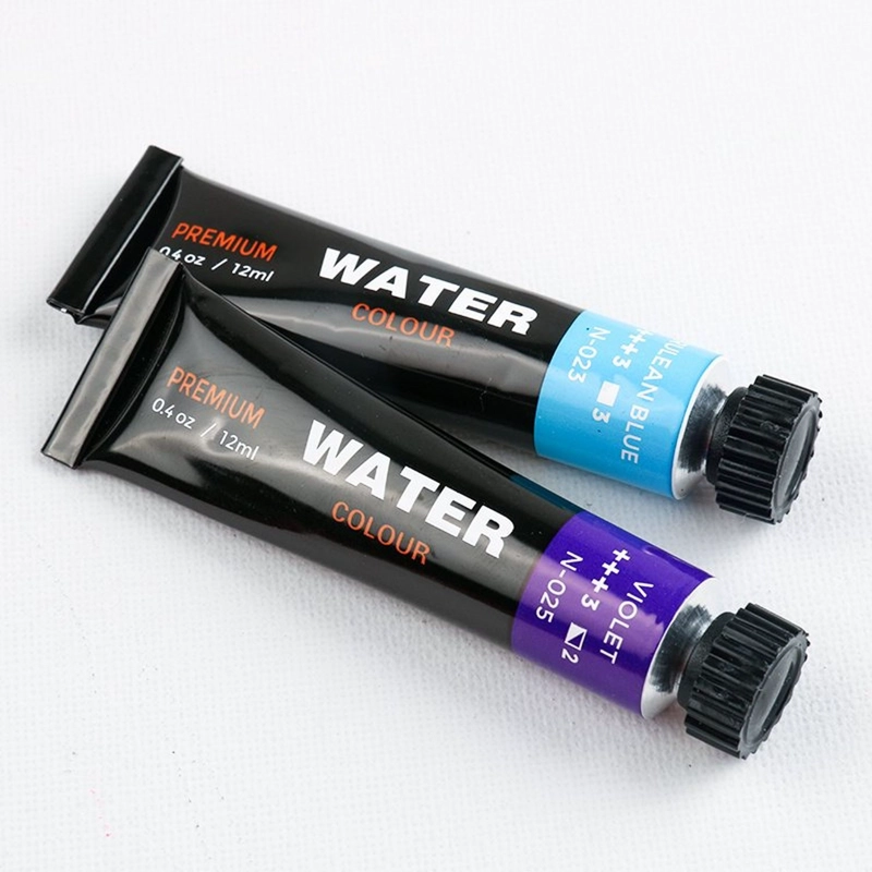 SET 12 ACUARELAS EN TUBO GIORGIONE G-WC1201 DE 12 ML - 3