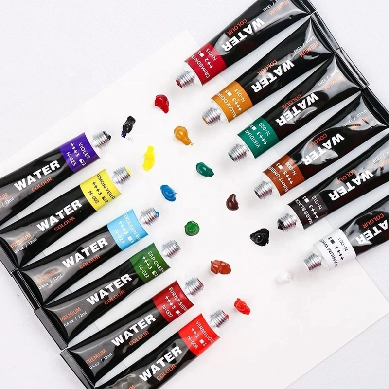 SET 12 ACUARELAS EN TUBO GIORGIONE G-WC1201 DE 12 ML - 5