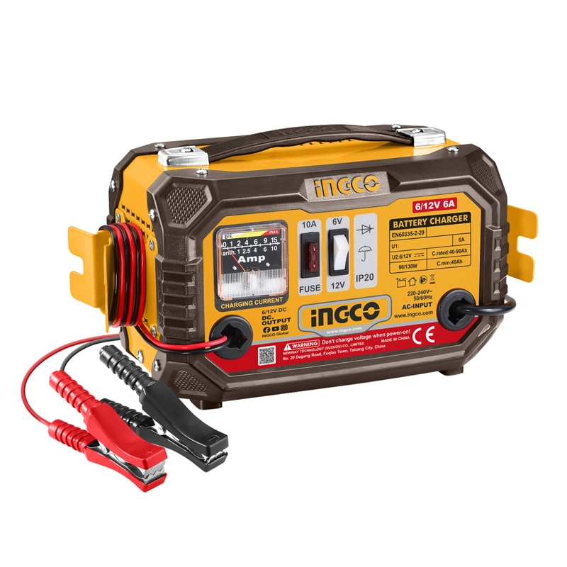 CARGADOR DE BATERIA 6/12V INGCO ING-CB1501 - 3