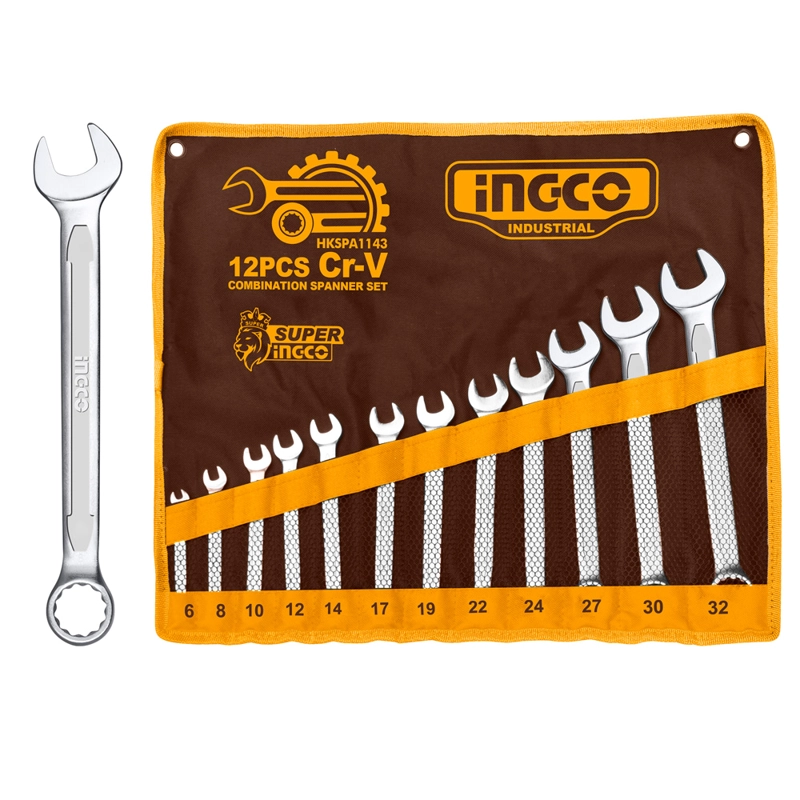 SET LLAVES PUNTA/CORONA INDUSTRIAL 12 PIEZAS 6-32MM - 3
