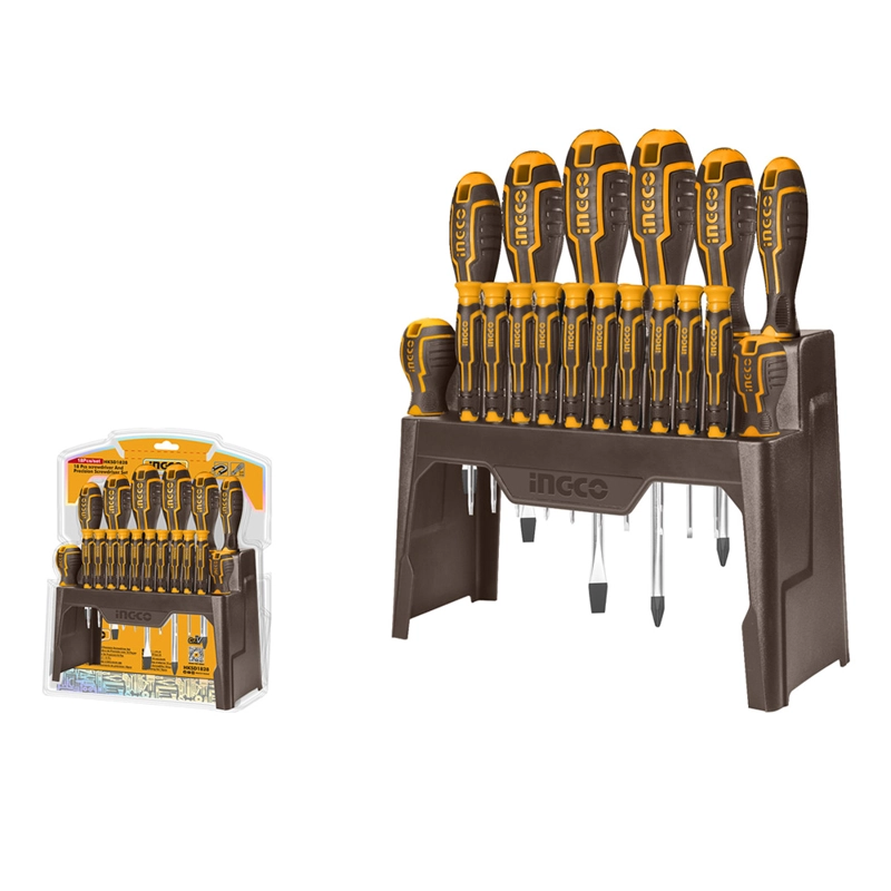 SET DESTOR ESTANDAR/ PH/SL/T 18 PIEZAS INGCO HKSD1828 - 2