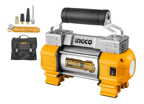 COMPRESOR DE AIRE PARA AUTO 13.5V/120PSI INGCO AAC2508 - 1