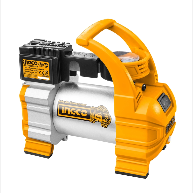 COMPRESOR DE AIRE PARA AUTO 12V 140PSI INGCO AAC1408 - 3
