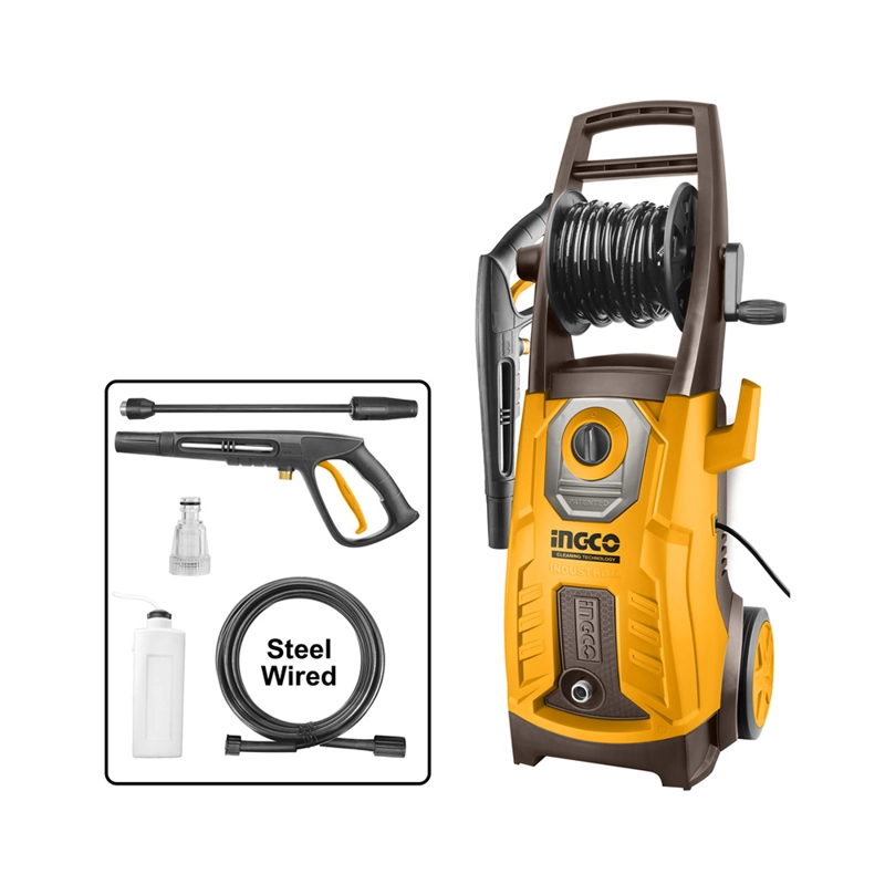HIDROLAVADORA ELECTRICA INDUSTRIAL INGCO 2800W/180BAR HPWR28008 - 2