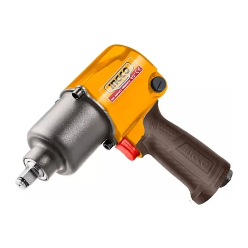 PISTOLA DE IMPACTO INDUSTRIAL NEUMATICA 1/2' 610NM INGCO - 2