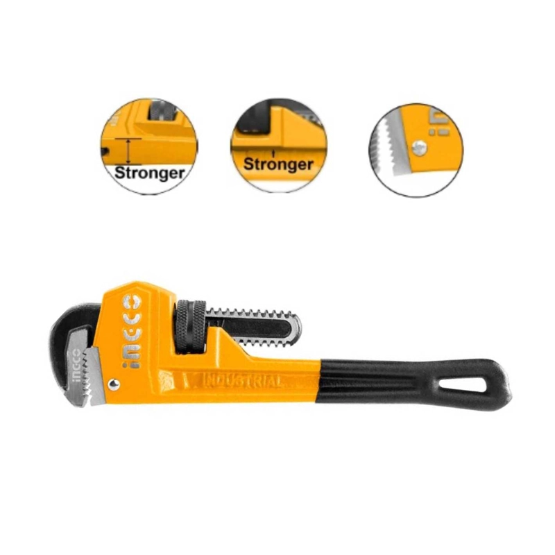 LLAVE DE TUBO INGCO AJUSTABLE INDUSTRIAL 350MM/14' - 1