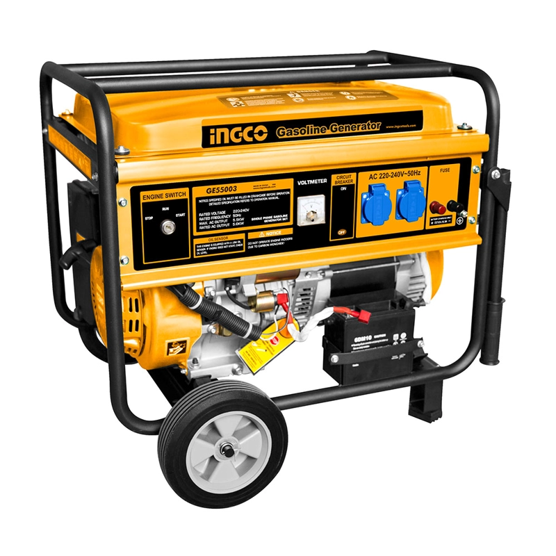 GENERADOR INGCO GE55003 5.5 KW A GASOLINA - 4