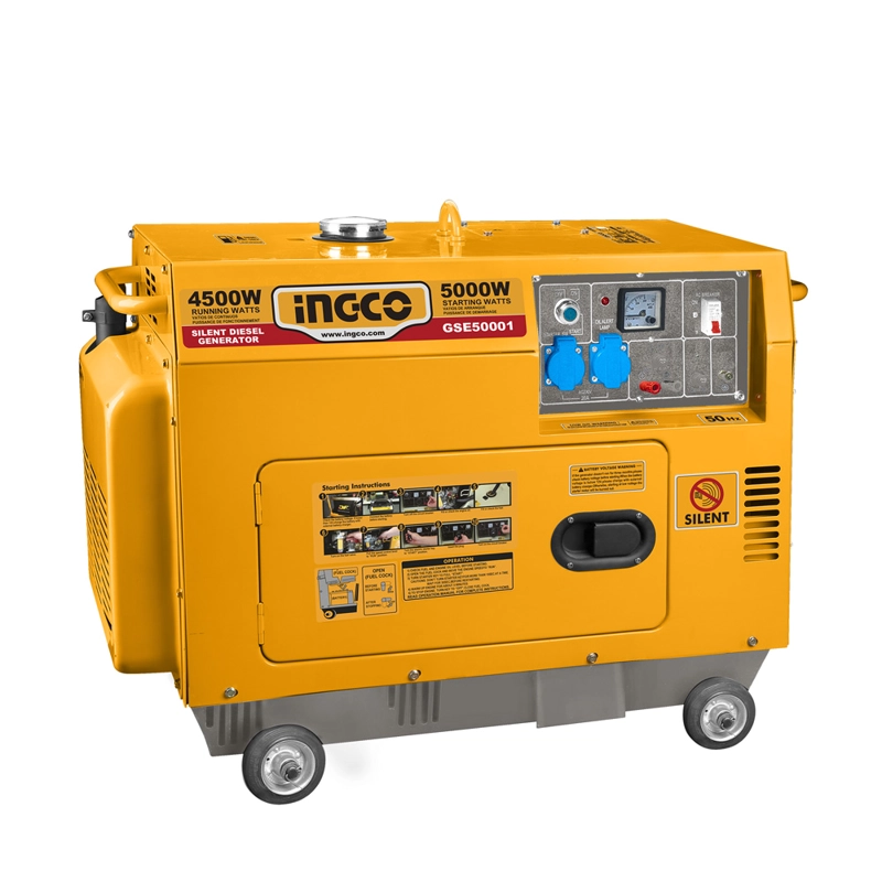GENERADOR DIESEL SILENCIOSO 5,0KW INGCO GSE50001 - 3