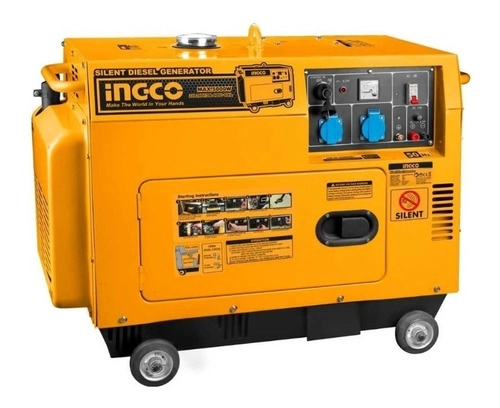 GENERADOR DIESEL SILENCIOSO CON ATS 5,0KW INGCO GSE50001.1 - 1