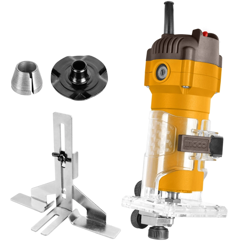 FRESADORA DE MANO ELECTRICA INDUSTRIAL 600W/6MM INGCO PLM6001 - 3