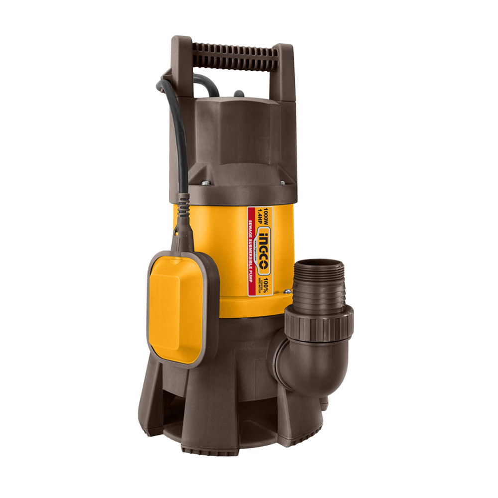 BOMBA DE AGUA SUMERGIBLE AGUA SUCIA 2' 1000W INGCO SPD10001 - 2