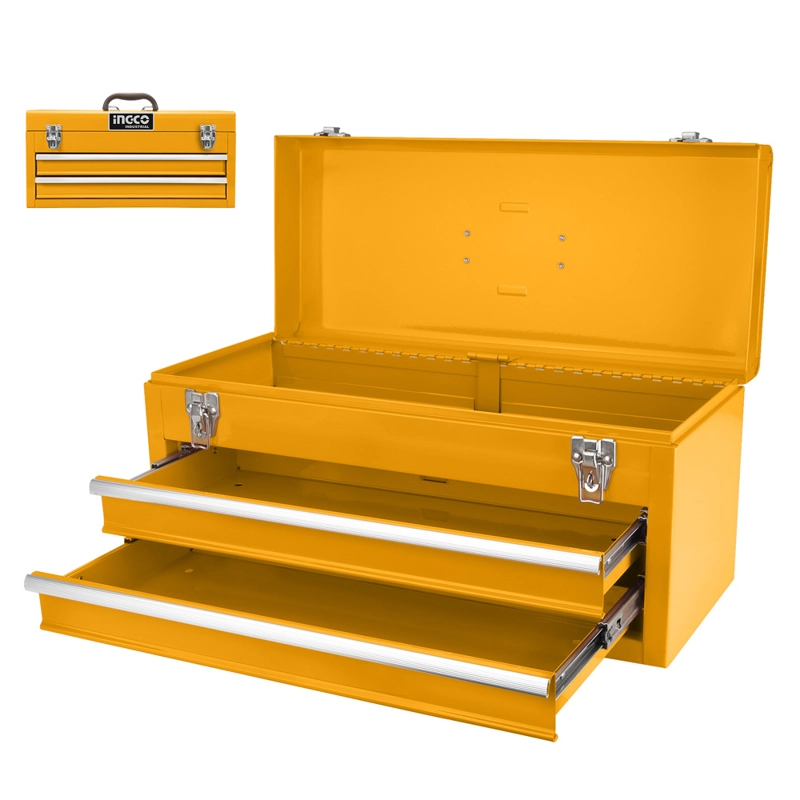 CAJA HERRAMIENTAS INGCO HTB06 METÁLICA INDUSTRIAL 28 LT 520X218X243 MM - 2