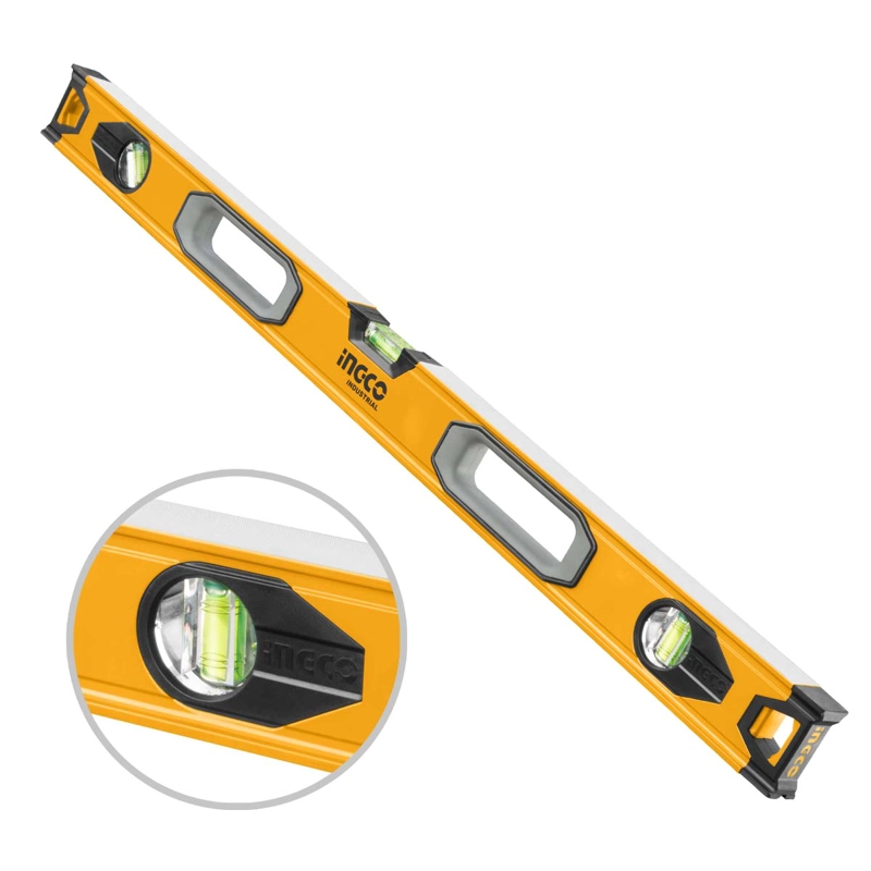 NIVEL DE 3 BURBUJAS INDUSTRIAL 200CM INGCO HSL08200 - 2