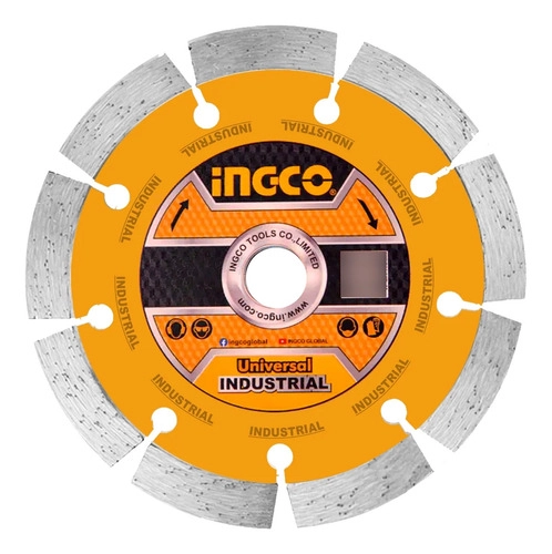 DISCO DIAMANTADO INGCO INDUSTRIAL SEGMENTADO 180X22 MM 7' DMD0118013 - 1