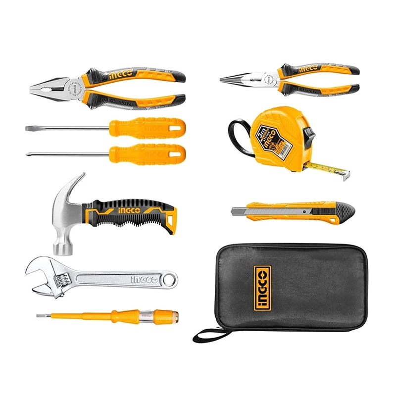 SET HERRAMIENTAS 9 PIEZAS INGCO HKTH20809 - 1