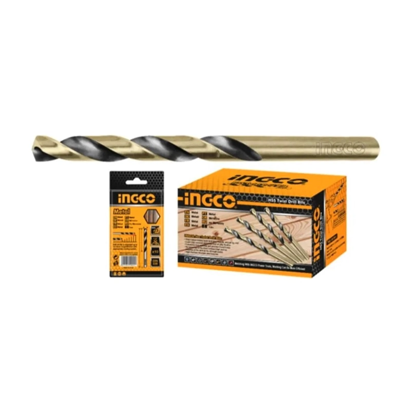 BROCAS INGCO PARA METAL HSS 10 PIEZAS 4X75MM - 1