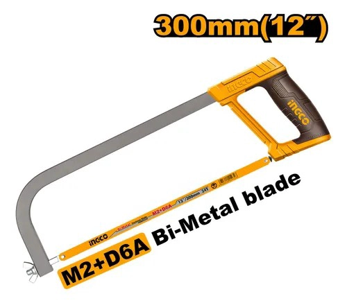 ARCO DE SIERRA MANGO ANTIDESLIZANTE 300MM/12' INGCO SS - 4