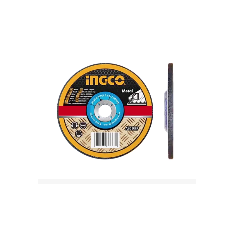 DISCO DESBASTE PARA METAL 230X6X22MM 9' INGCO MGD602301 - 2