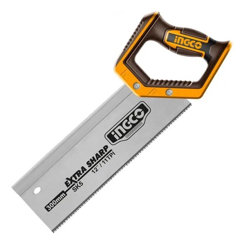 SERRUCHO COSTILLA 11TPI CON INGLETE 300MM/12' INGCO - 1