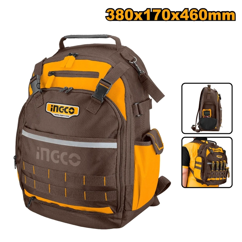 MOCHILA PORTA HERRAMIENTAS INDUSTRIAL 8KG 380X170X460MM - 5