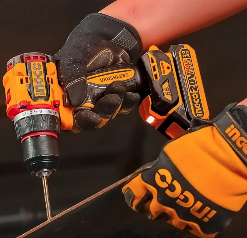 TALADRO ATO BL CP +2 BAT Y CARG +47 ACCE INDUSTRIAL 13MM/20V - 4