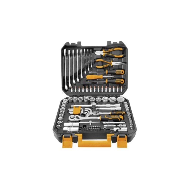 SET INGCO DE HERRAMIENTAS INDUSTRIAL 100 PIEZAS - 2
