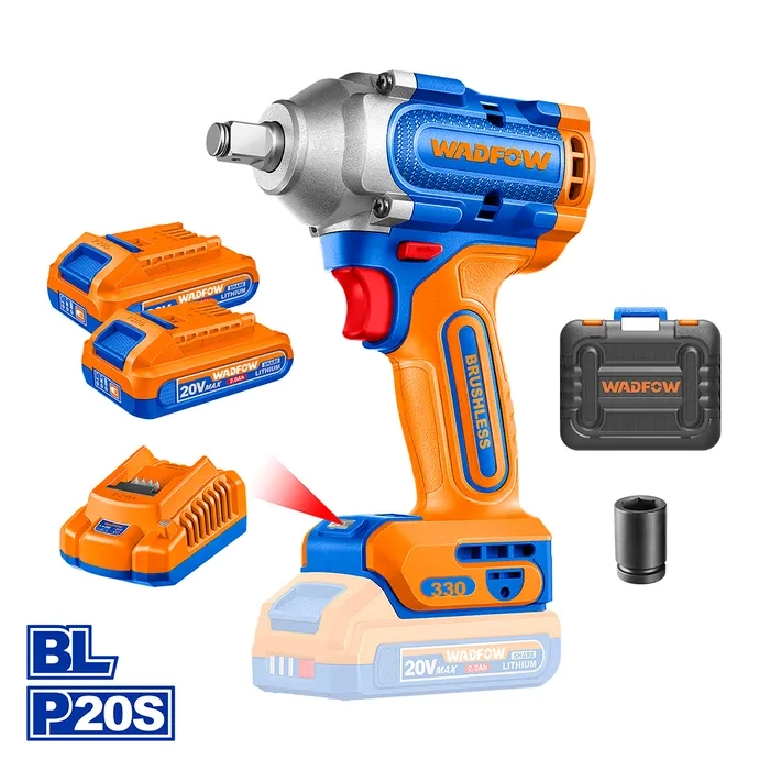 PISTOLA DE IMPACTO BL WADFOW + 2 BATERIAS 2AH Y CARGADOR - 2