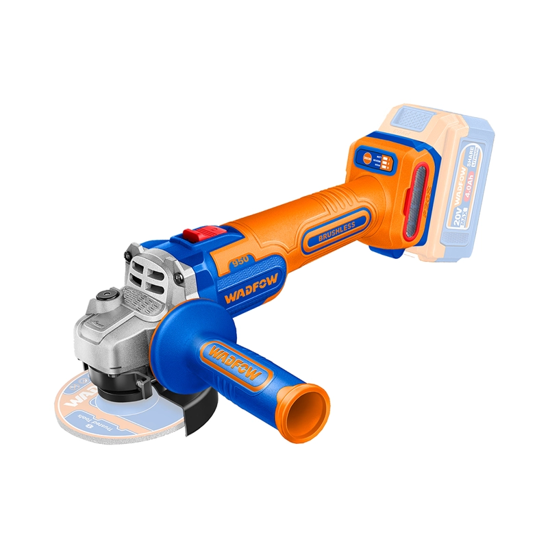 KIT TALADRO Y ESMERIL INALAMBRICO WADFOW 20V + 2 BAT Y CARG. - 2