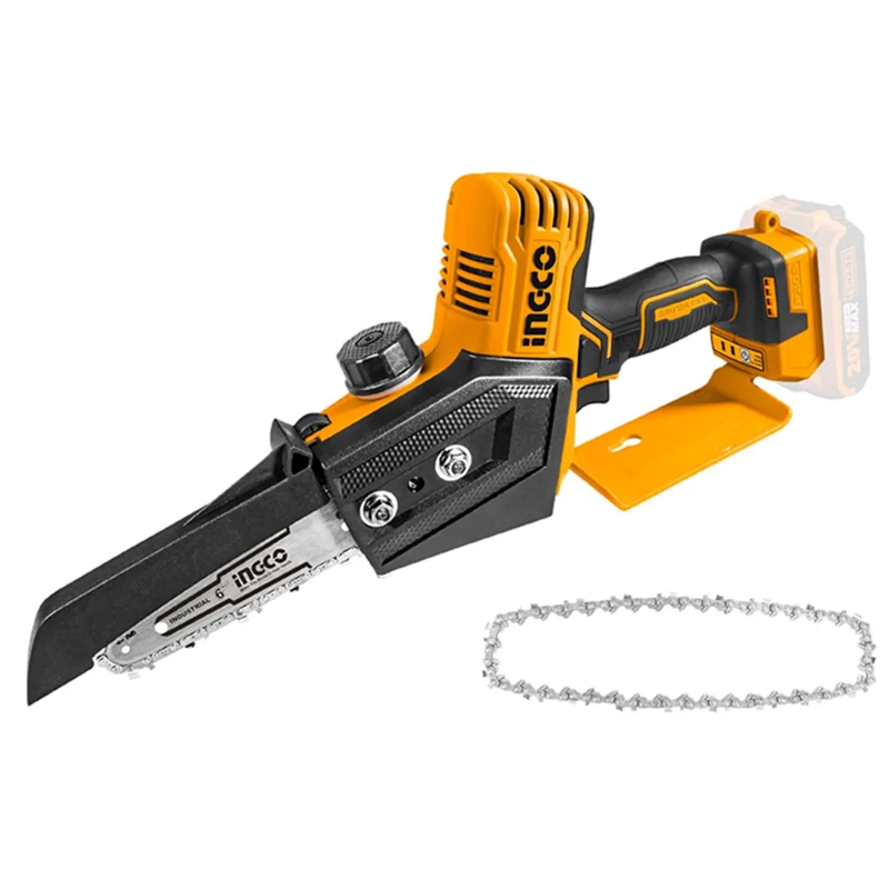 MINI MOTOSIERRA BL INDUSTRIAL INALAMBRICA 20V/6' INGCO - 2