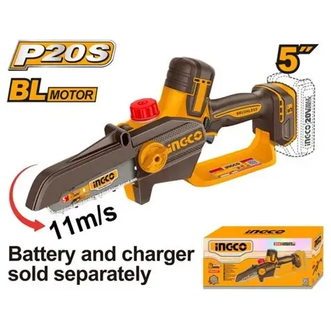 MINI MOTOSIERRA BL INALAMBRICA 20V/5' INGCO CGSLI2056 - 2