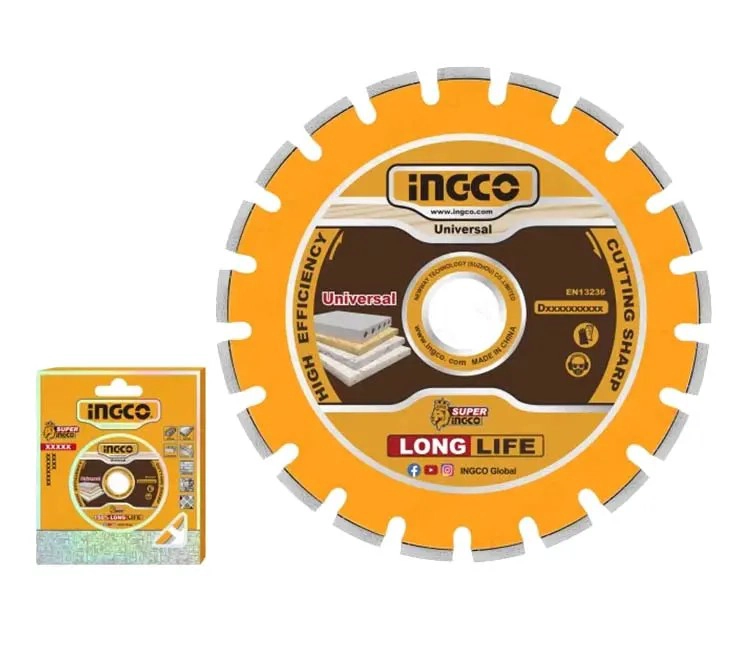 DISCO DIAMANTADO SEGMENTADO PARA ASFALTO Y HORMIGON 14' - 1