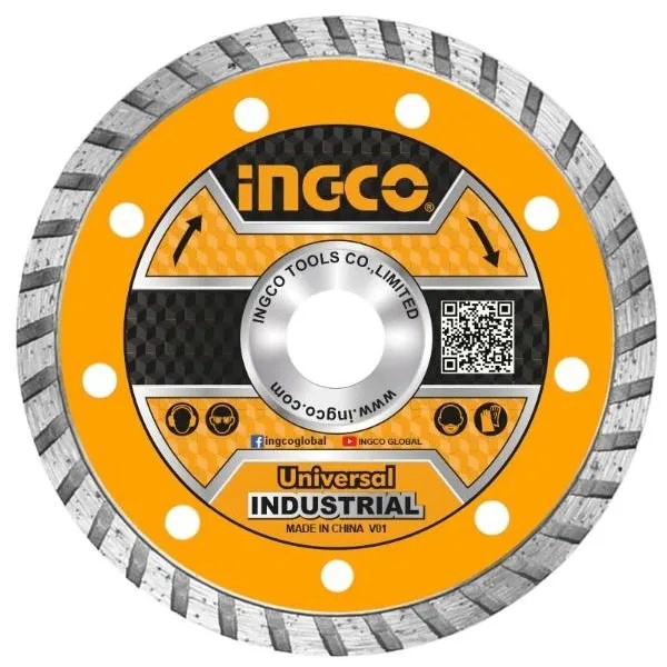 DISCO DIAMANTADO SEGMENTADO PARA ASFALTO Y HORMIGON 14' - 2